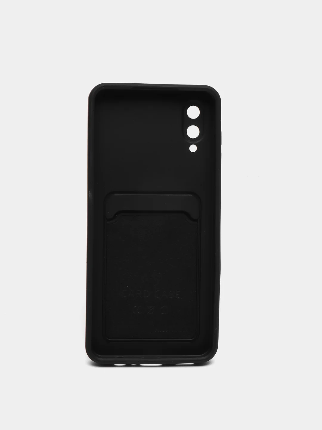 Черный чехол-накладка c визитницей, для Samsung A22, A02S, A02, iPhone 13 Pro, 13 Pro Max