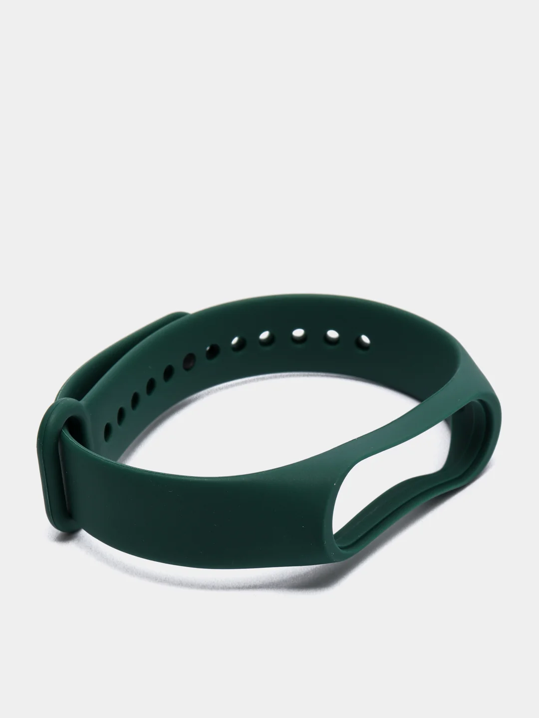 Зеленый силиконовый ремешок для фитнес браслета Xiaomi Mi Band 3, 4