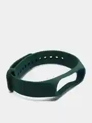 Зеленый силиконовый ремешок для фитнес браслета Xiaomi Mi Band 3, 4