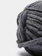 Серый пряжа плюшевая Alize Velluto, 100% микрополиэстер, 100 г, 68 м