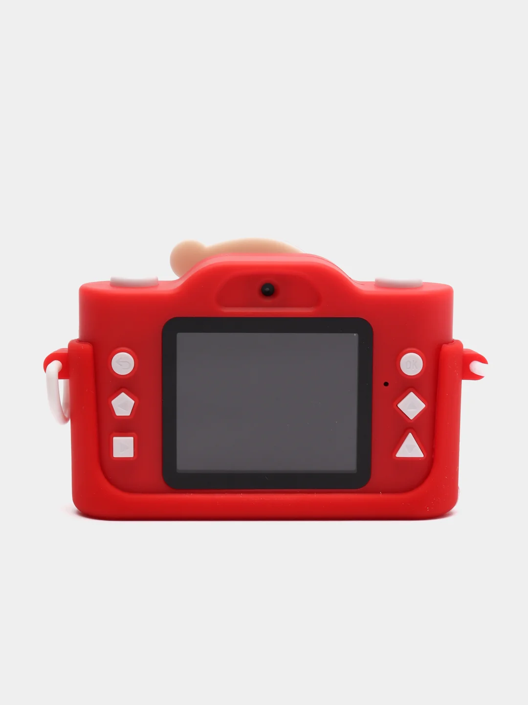 Красный детский фотоаппарат Camera X16 "Санта Клаус", 600mah