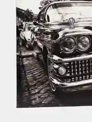 Картина-постер "Чёрный автомобиль", 87х55см