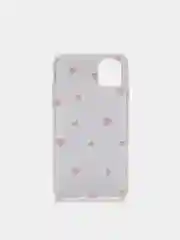 Чехол для iPhone 11 с красными сердечками, с принтом сердечек