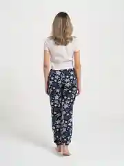 Синий брюки домашние женские