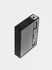 Белый портсигар с газовой зажигалкой автоген/чехол для хранения сигарет 95х68х20мм/зажигалка