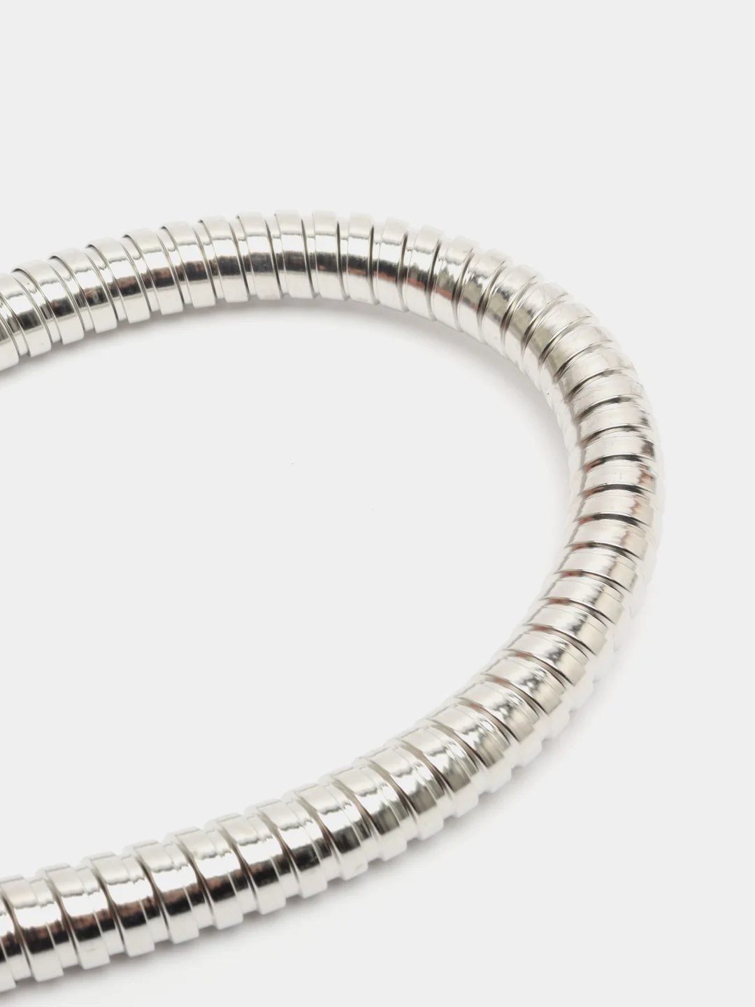 Шланг для душа, 150 см, 1/2"Имп-1/2"Имп, нержавеющая сталь, одинарная оплетка, хром