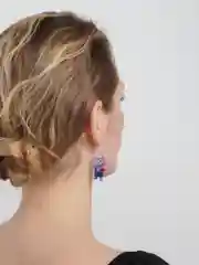 Серьги Кот боксер