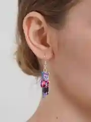 Серьги Кот боксер
