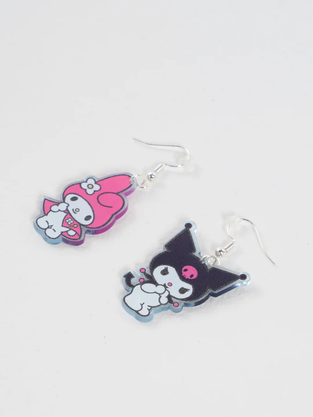 Серьги Kitty из прозрачного акрила