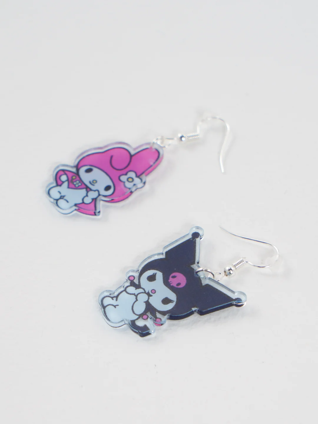 Серьги Kitty из прозрачного акрила