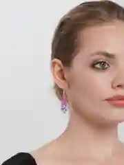 Серьги Kitty из прозрачного акрила