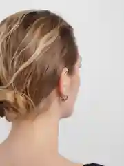 Серебряный серьги унисекс, 1 штука