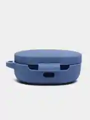 Синий меланж чехол для наушников Xiaomi Airdots силиконовый+карабин