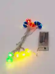 Гирлянда новогодняя светодиодная "Фонарики", LED, на батарейках