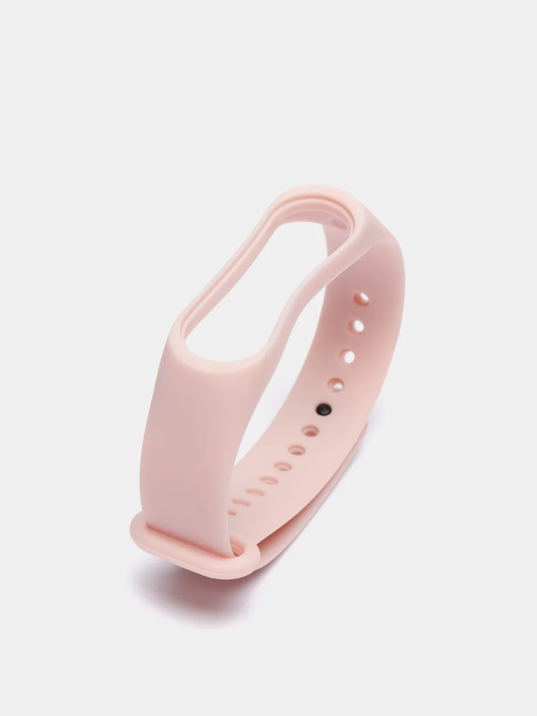 Бежевый ремешок силиконовый для браслета Xiaomi Mi Band 3, 4