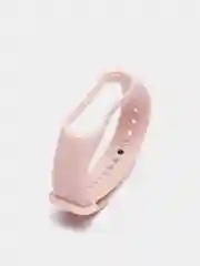 Бежевый ремешок силиконовый для браслета Xiaomi Mi Band 3, 4