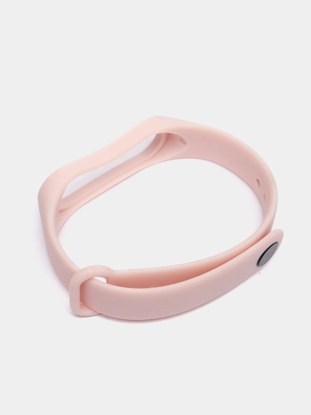 Бежевый ремешок силиконовый для браслета Xiaomi Mi Band 3, 4