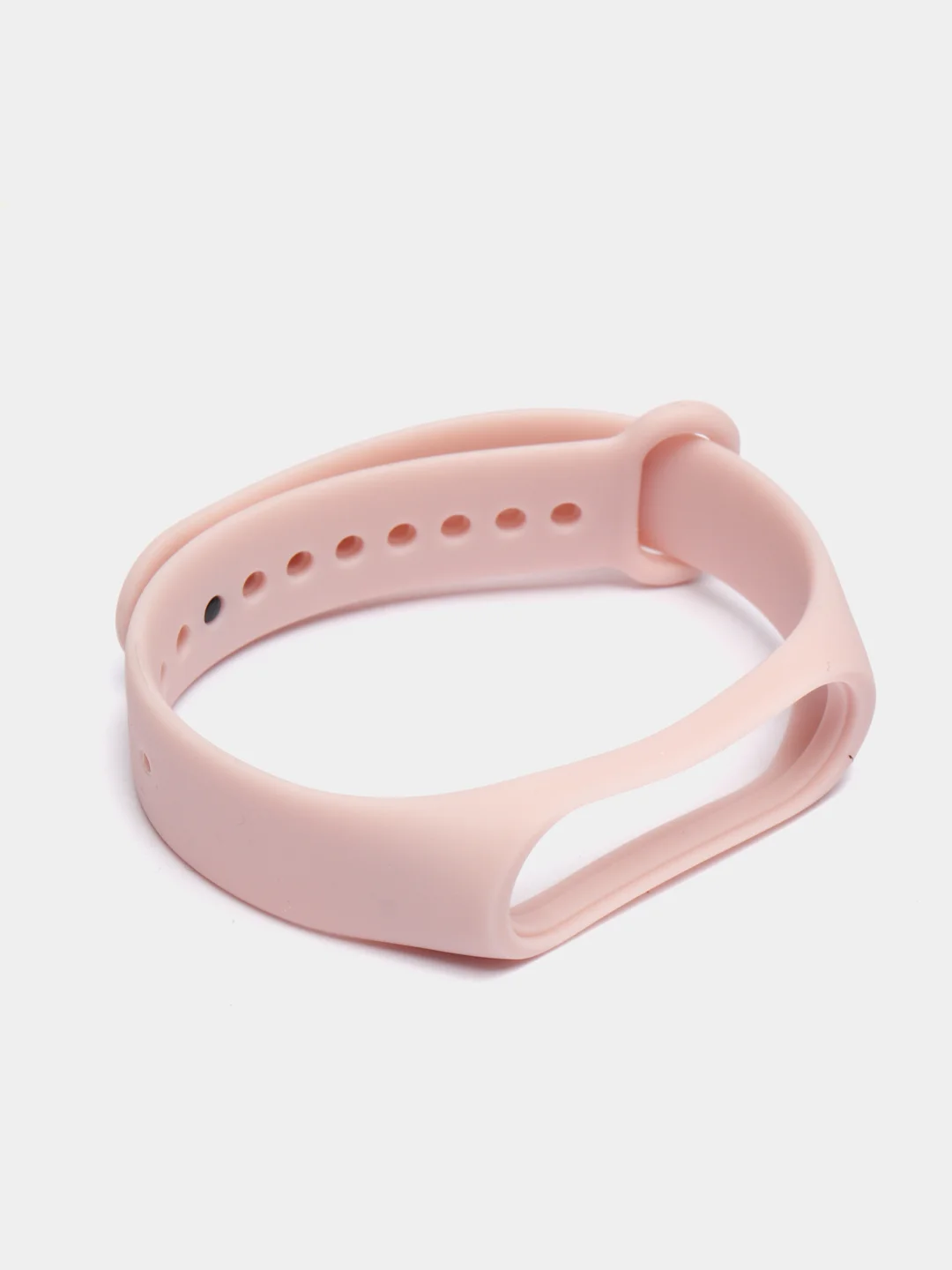 Бежевый ремешок силиконовый для браслета Xiaomi Mi Band 3, 4