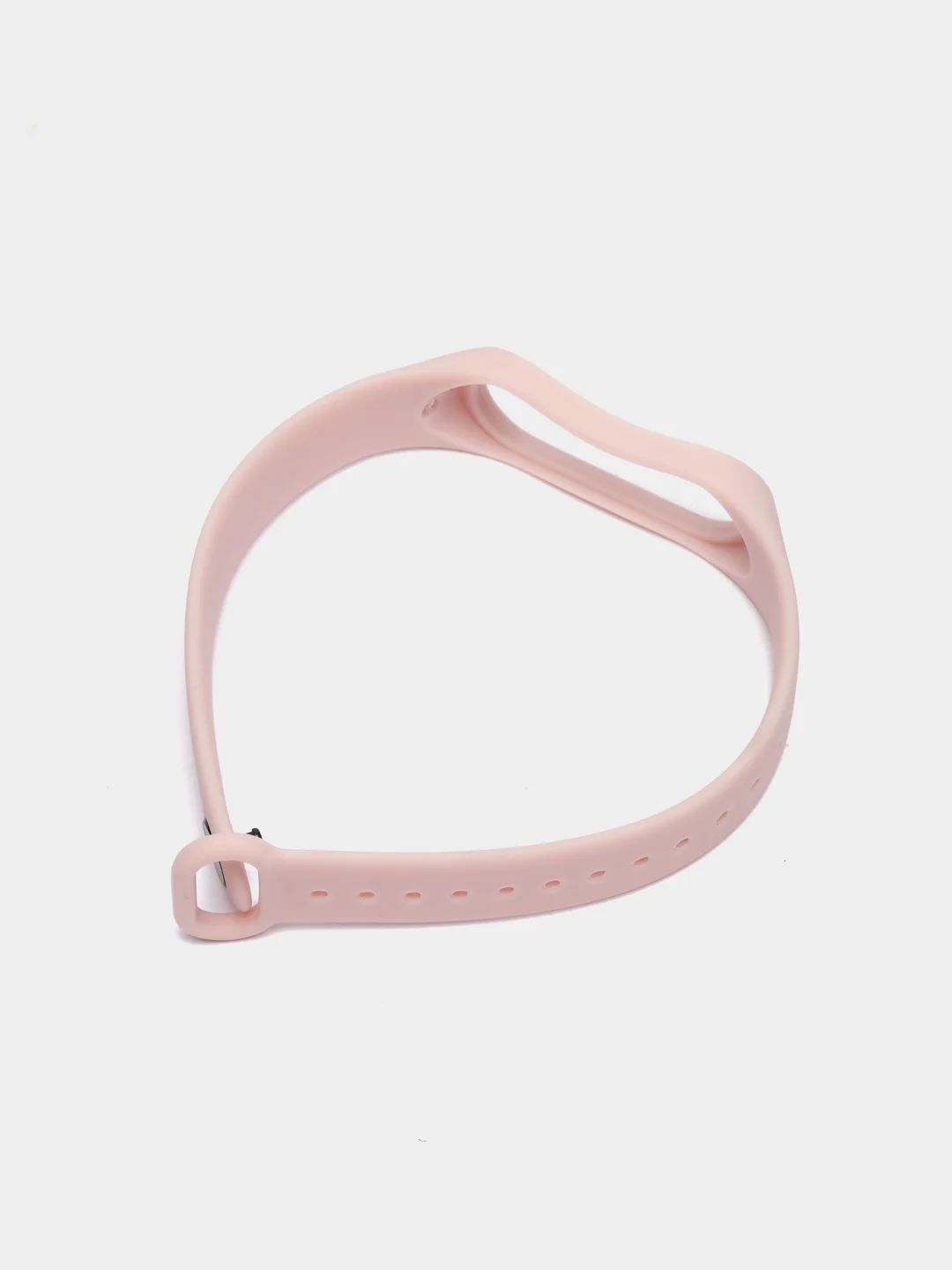Бежевый ремешок силиконовый для браслета Xiaomi Mi Band 3, 4