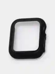 Черный бампер с защитным стеклом для Apple Watch 38/40/42/44 mm