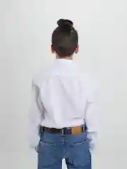 Белый рубашка для мальчика