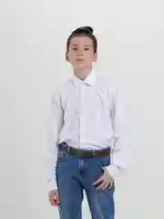 Белый рубашка для мальчика