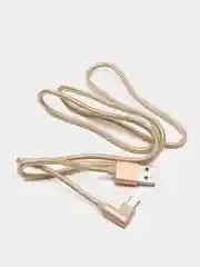 Золотой кабель для зарядки телефона Android micro usb 1 м Borofone BX26 usb
