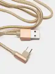 Золотой кабель для зарядки телефона Android micro usb 1 м Borofone BX26 usb