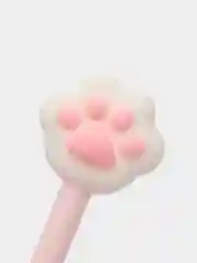 Розовый ручка шариковая MESHU "Cute Paws" синяя