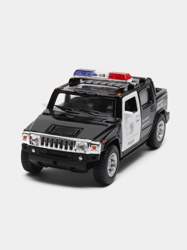 Металлическая машинка 1:40 Hummer H2 SUT 2005 (Police) KT5097DP