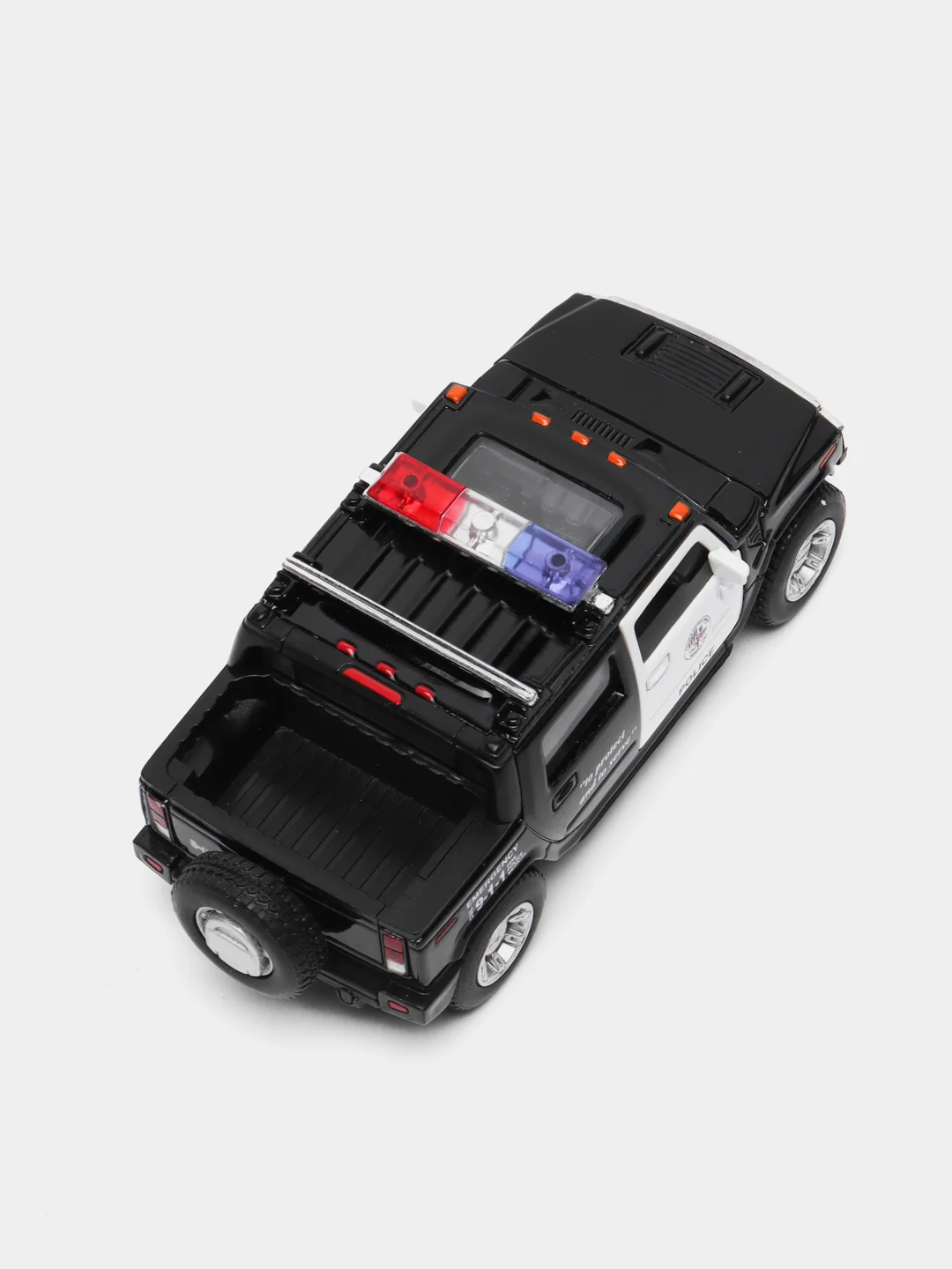 Металлическая машинка 1:40 Hummer H2 SUT 2005 (Police) KT5097DP