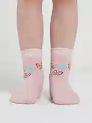 Розовый носки детские махровые