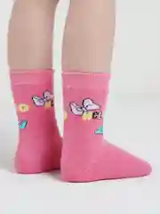 Фуксия носки детские махровые