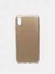 Золотой чехол-накладка для iPhone Xs Max "J-Case", силиконовый