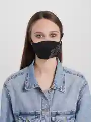 Желтый маска новогодняя