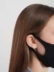 Желтый маска новогодняя