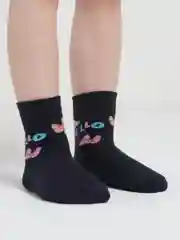 Черный носки детские махровые