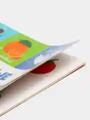 Учу цвета 1+: книжка с наклейками