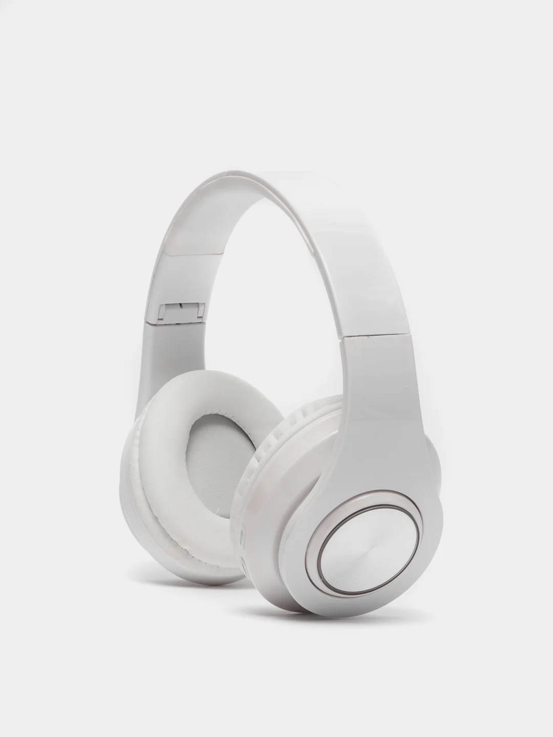 Белый наушники беспроводные, со светодиодной подсветкой, Bluetooth B39  Wireless