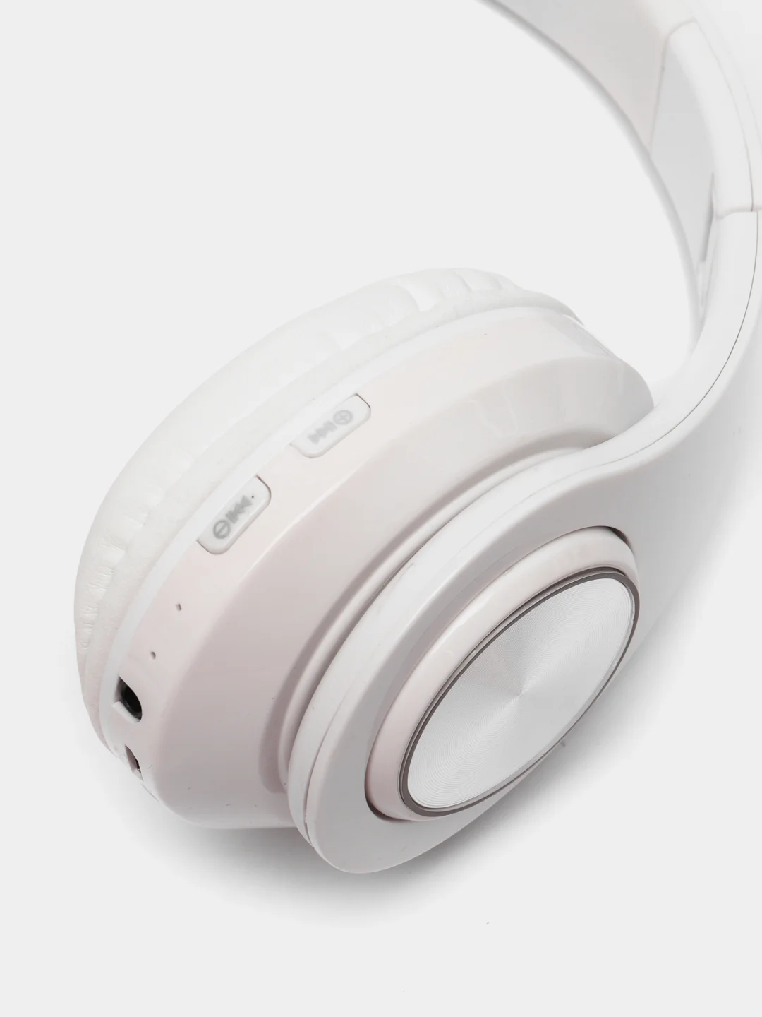 Белый наушники беспроводные, со светодиодной подсветкой, Bluetooth B39  Wireless