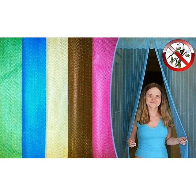 Антимоскитная сетка на дверь на магнитах