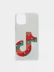 Алый чехол iPhone 12 / 12 Pro, 12 Pro Max, 12 Mini чехол силиконовый с рисунком