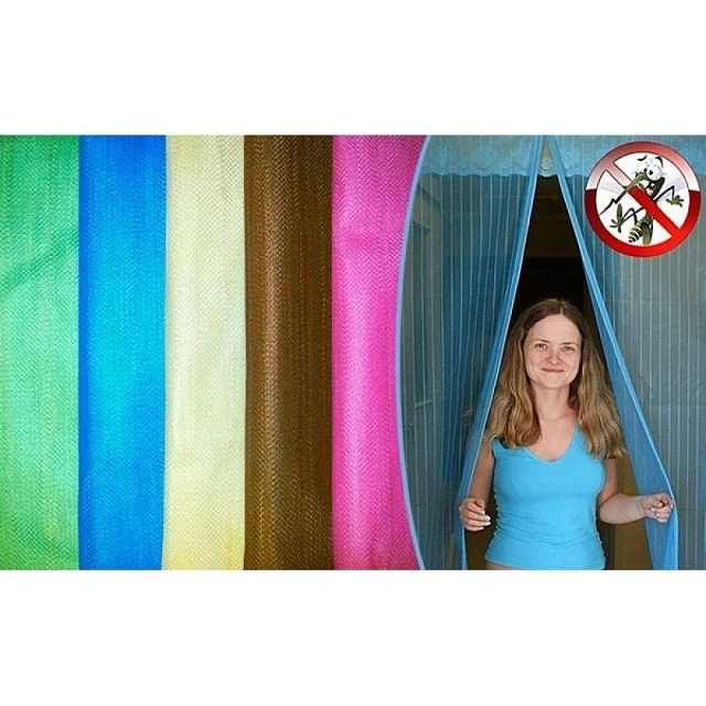 Вишнёвый антимоскитная сетка на дверь на магнитах