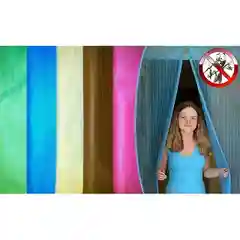 Вишнёвый антимоскитная сетка на дверь на магнитах
