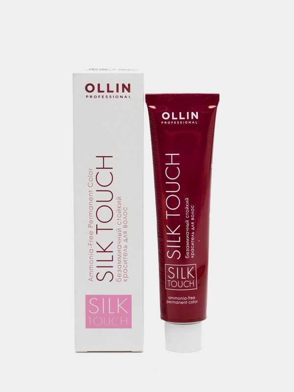 Безаммиачный краситель для волос OLLIN PROFESSIONALSILK TOUCH 10/26 блондин розовый,60 мл