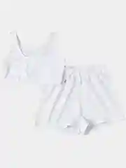 Белый костюм спортивный женский
