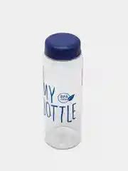 Синий бутылка для воды My Bottle в мешке