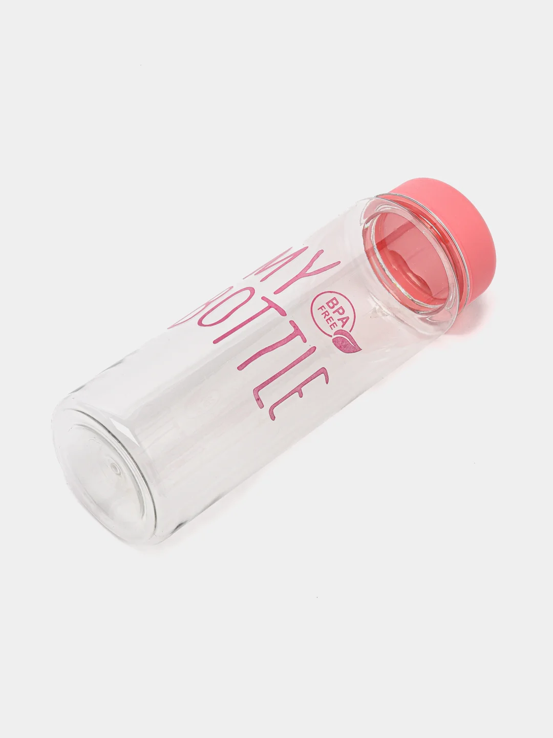 Розовый бутылка для воды My Bottle в мешке