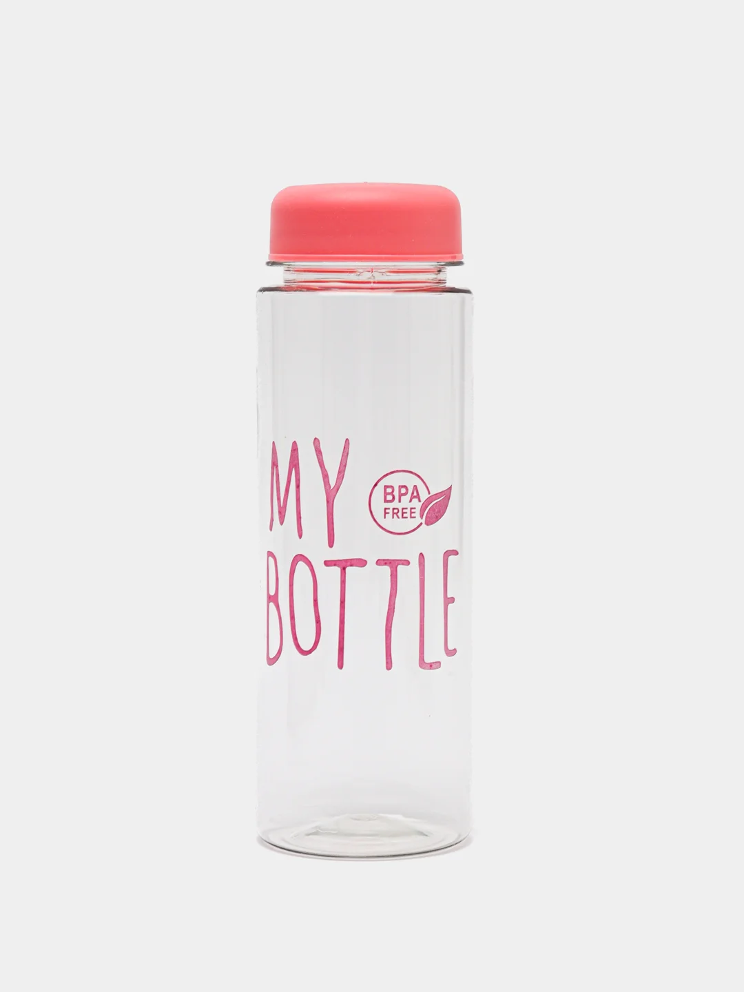 Розовый бутылка для воды My Bottle в мешке