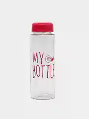 Алый бутылка для воды My Bottle в мешке